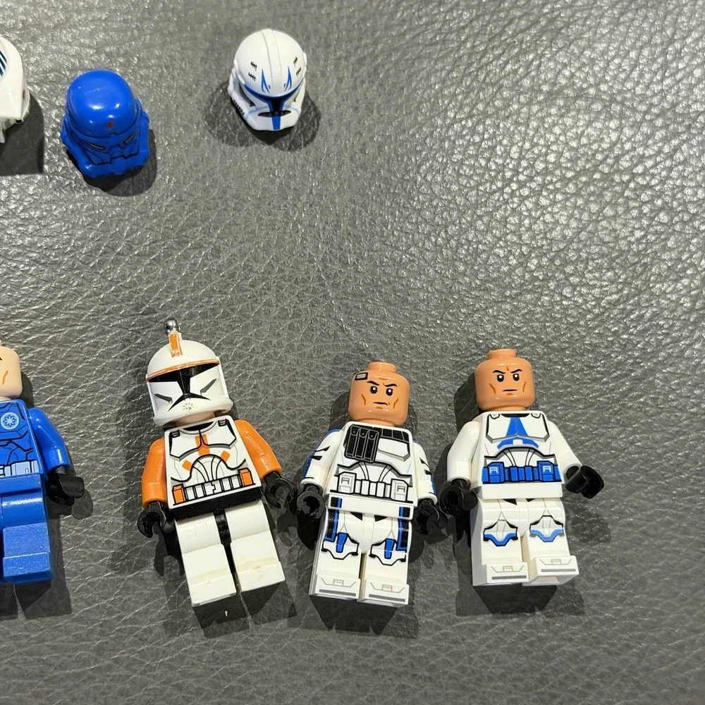 LEGO Star Wars Clone Trooper Minifigure Lot Jek-14 Gree 501st 212th Guard